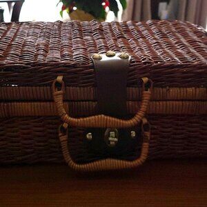 Wicker Picnic Basket